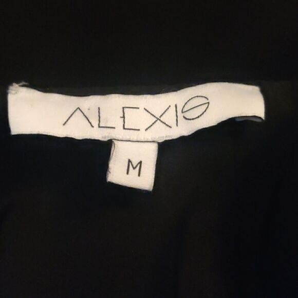 Alexis Fur Trimmed Black Skirt - Picture 3 of 3